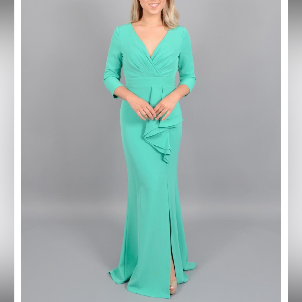Eliza J Green Full Length Evening Gown Size 12